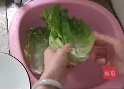 Illustration of home-style fried rice noodles 2