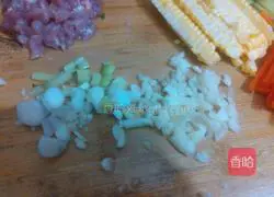 Illustration of how to make noodles with fried sauce 2