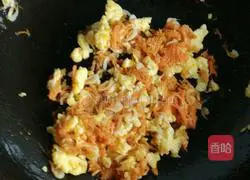 Illustration of how to make vegetarian three fresh dumpling fillings 6