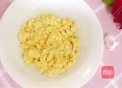 Illustration of how to make cornmeal cake 5