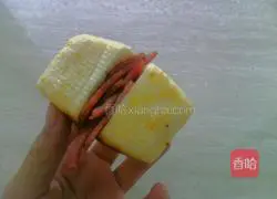 Illustration of how to make bacon and milk steamed buns 7