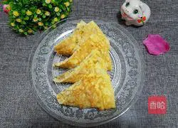 Illustration of how to make mung bean sprout egg cake 11