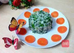 Illustration of how to make cabbage fried rice 7