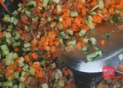 Illustration of how to make fried rice with minced meat and eggs 7