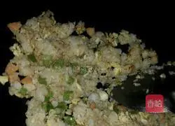 Illustration of how to make ginger egg fried rice 4