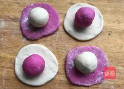 Illustration of how to make rose steamed buns 9