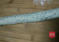 Illustration of how to make sesame steamed buns 5