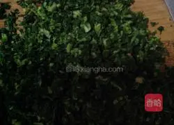 Illustration of how to make shepherd's purse meat buns 4