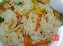 Illustration of how to make fried rice 6