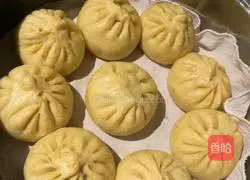 Illustration of how to make pumpkin flaxseed buns 6