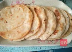 Illustration of how to make scallion pancakes 11