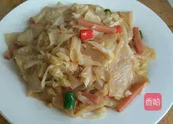 Illustration of how to make fried noodles 9