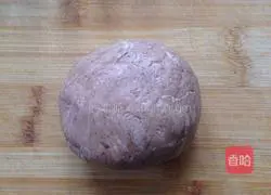 Illustration of how to make chocolate bean paste glutinous rice balls 3