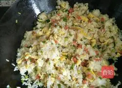 Egg Fried Rice Recipe Illustration 9