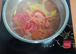 Illustration of how to make sesame sauce noodles 2