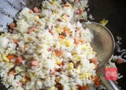 Yangzhou Fried Rice Tomato Egg Drop Soup Recipe Illustration 7