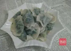 Illustration of how to make leek vegetarian dumplings 10