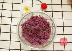 Baby Purple Sweet Potato Illustration of how to make crispy biscuits 2