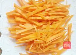 Illustration of how to make carrot and egg dumplings 1