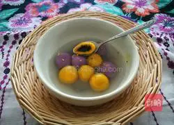 Illustration of how to make supreme glutinous rice balls 12