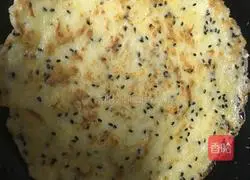 Illustration of how to make sesame shrimp cakes 8