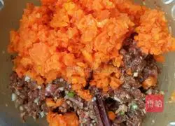 Mutton and carrots Illustration of how to make stuffed dumplings 9