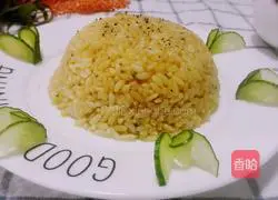 Golden Fried Rice Recipe Illustration 8