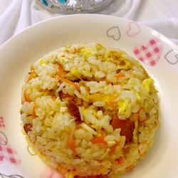 Mushroom Golden Egg Fried Rice