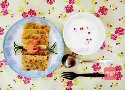 Illustration of making sausage and shrimp cakes 7