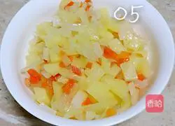 Potato Bacon Fried Rice Recipe Illustration 6