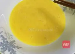 Illustration of how to make shepherd's purse egg pancake 7