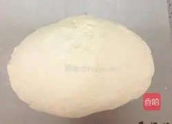 Illustration of how to make shepherd's purse and egg dough cake 1