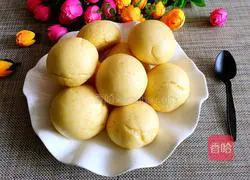 Illustration of how to make milk-flavored steamed buns 17