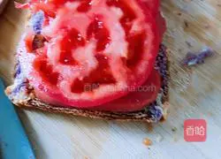 Illustration of making coarse grain sandwich 7