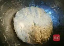 Illustration of how to make scallion pancake 2