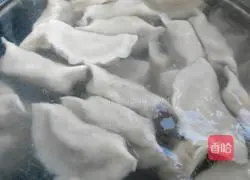 New Year's Eve dinner_Illustration of how to make pork dumplings 14