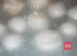 Illustration of how to make purple sweet potato and fruit dumplings 10