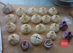Illustration of how to make cabbage and meat buns 6