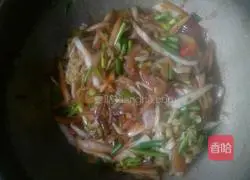 Illustration of how to make fried noodles 5