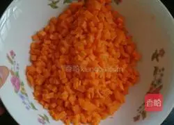 Illustration of how to make carrot tortillas 1