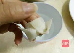 Illustration of how to make wontons 11