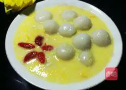 Illustration of how to make sweet wine glutinous rice balls 10