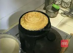 Illustration of how to make pure millet pancakes 7