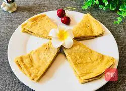 Oatmeal Egg Pancake Recipe Illustration 13