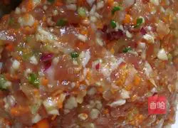 Illustration of how to make colorful meatloaf 3