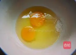 Illustration of how to make egg cake 2