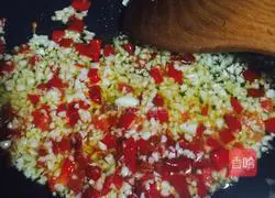 Steamed chopped pepper Meat pie recipe 6