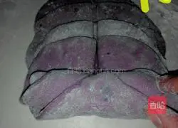 Purple Sweet Potato Hedgehog Steamed Buns Recipe Illustration 8