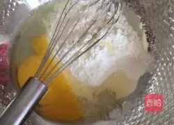 Illustration of how to make egg pancakes 1