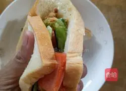 Illustration of how to make a sandwich 7